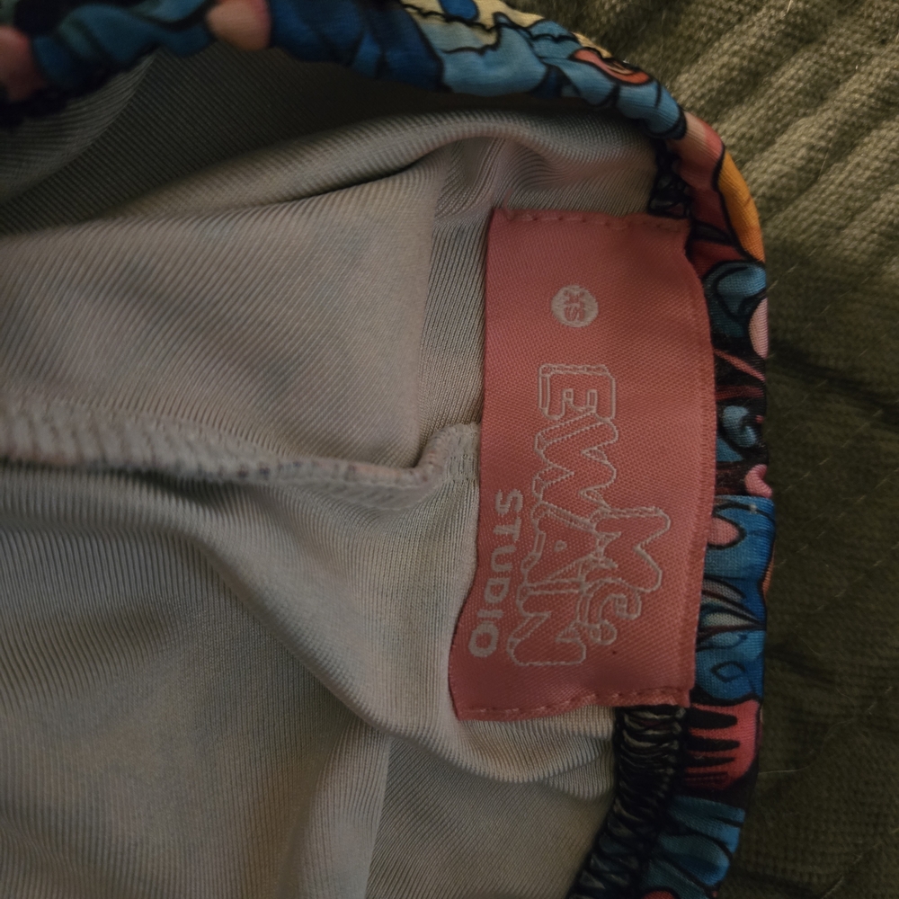Colorful Psychedelic Print Flare Pants - Picture 4 of 5